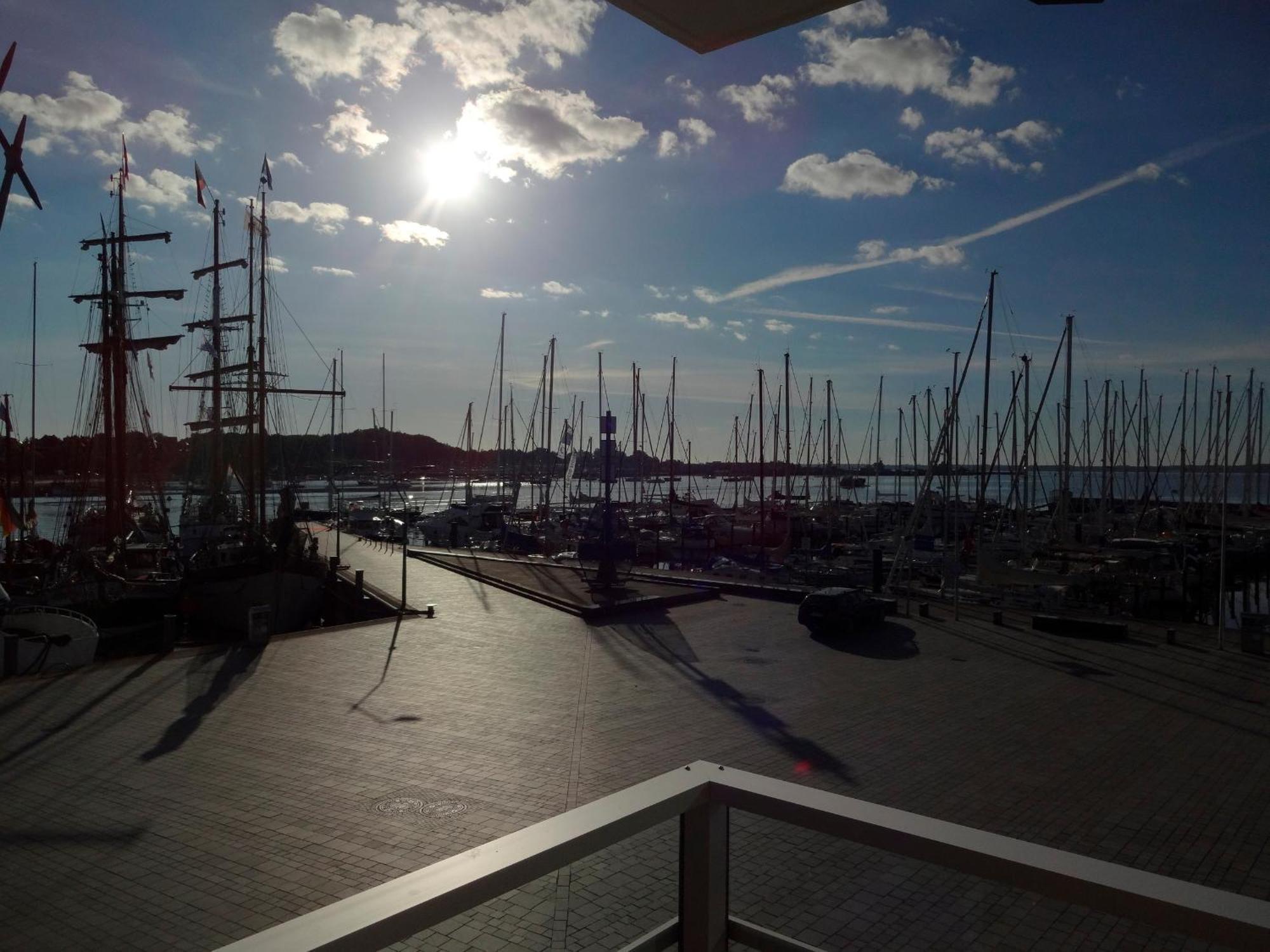 Apartment 10 - "Borbyblick" - Blickrichtung Hafen Und Offene See Eckernförde Dış mekan fotoğraf