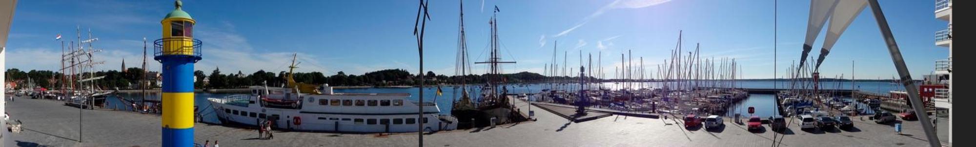 Apartment 10 - "Borbyblick" - Blickrichtung Hafen Und Offene See Eckernförde Dış mekan fotoğraf