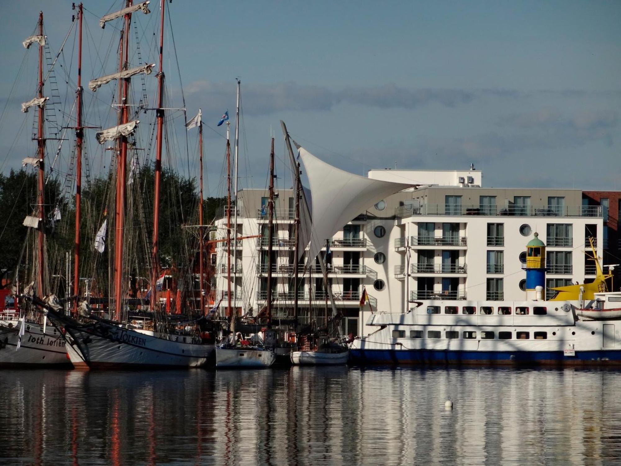 Apartment 10 - "Borbyblick" - Blickrichtung Hafen Und Offene See Eckernförde Dış mekan fotoğraf