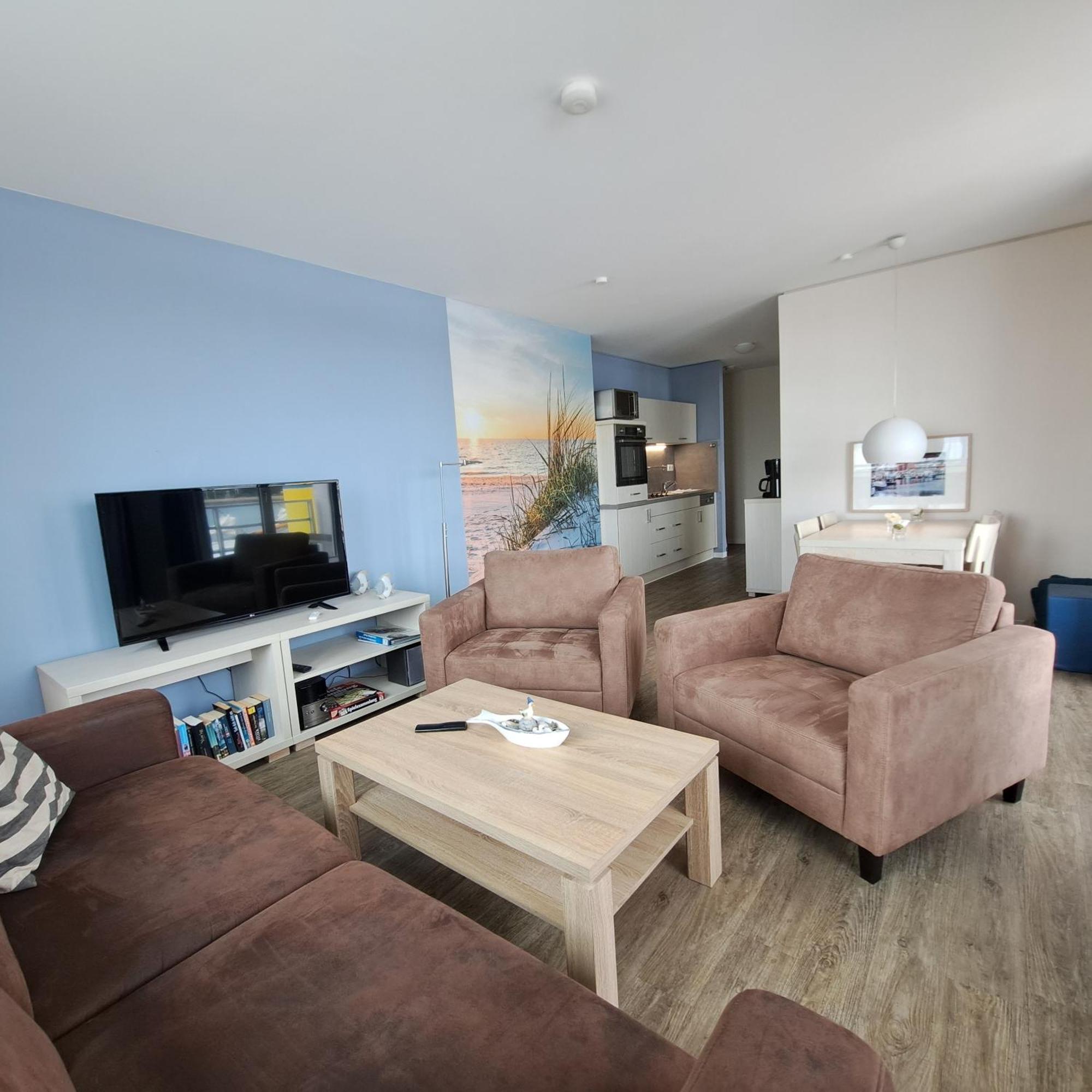 Apartment 10 - "Borbyblick" - Blickrichtung Hafen Und Offene See Eckernförde Dış mekan fotoğraf
